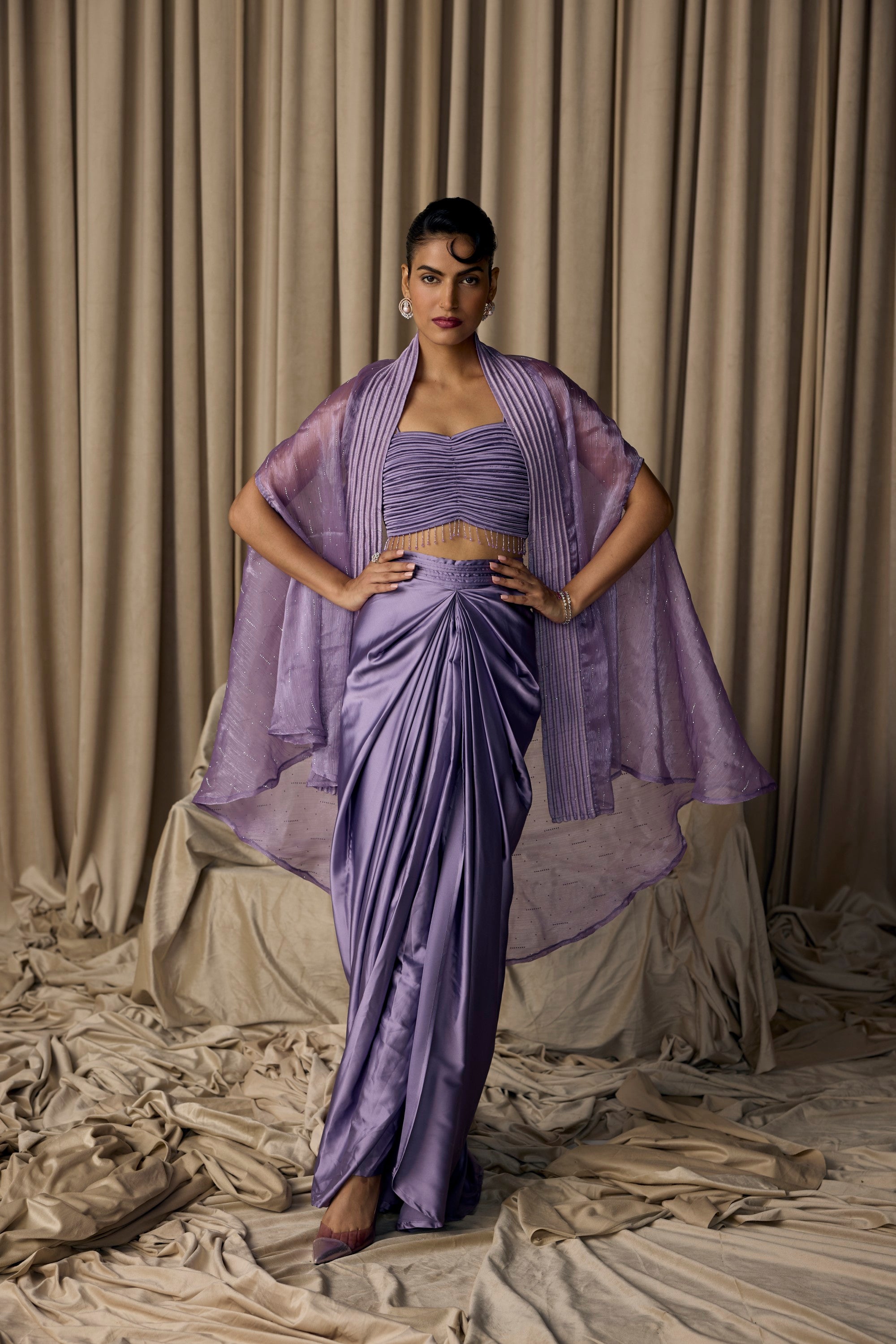 laven-dori cape set