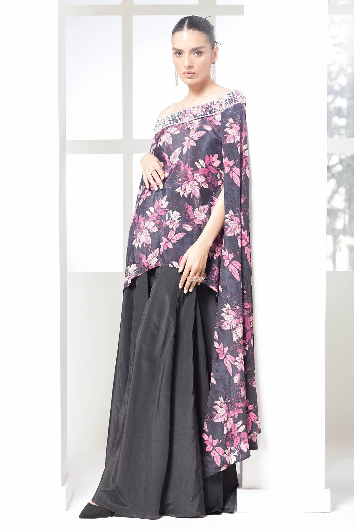 flauna handwork kaftan set