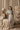 zeel mettalic chain cape set- silver
