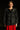 Black Lurex Fur Jacket With Sleeves