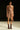 Champagne Gold Drape Sequence Dress