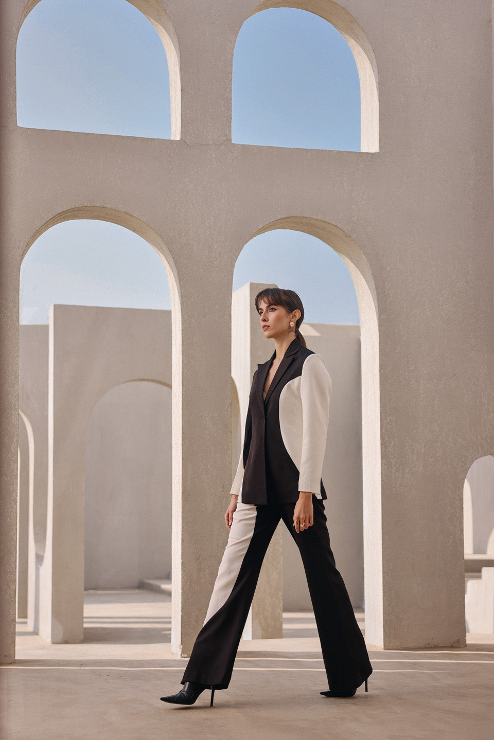 Checkmate blazer set