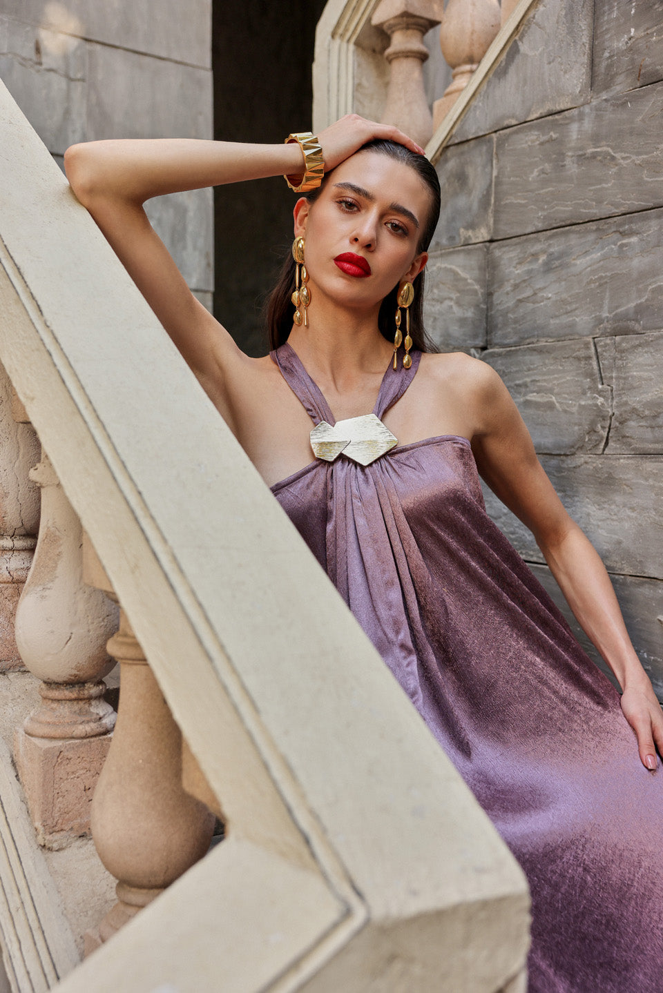 diana pink fallon dress