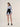 Monochrome Corset Shirt Dress
