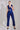 Linen Blue Waist Coord Set