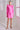 Frill-Pink Cotton Shirt Dress
