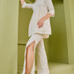 Summer Edit- Schiffli Shirt Dress With Pants