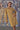 Pearl Work Collar Schiffli Knotted Belt Dress-Yellow