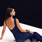 Zip-Denim Jumpsuit