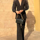 Statement black coord blazer
