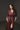 maheep in maroon premium leather trench jacket