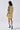 Linen-Petal Embroidered Shirt Dress - Yellow