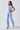 Chambray Crystal Fringed Jacket with Pants