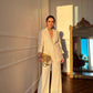 Escape-summer chikankari blazer suit- Natasha luthra