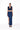 flower denim denzi cord set