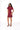 diamond stag maroon dress