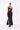 zella-black gathered dress