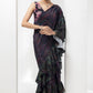 wave-ruffled pre-stiched saree with flauna highlighting blouse