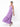 Laven-cotton maxi frill dress