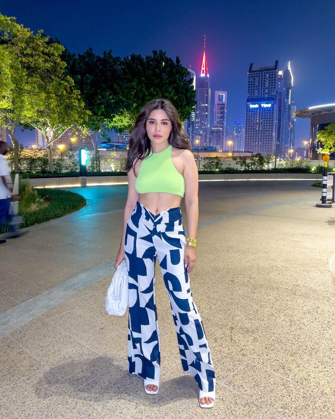 Texture duty pants