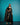 Serene-black slit pants cape set