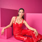 Sadel leather jumpsuit